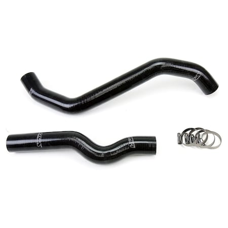 Hps Performance High Temp Reinforced Silicone Radiator Coolant Hose Kit, Black, 57-1792R-BLK