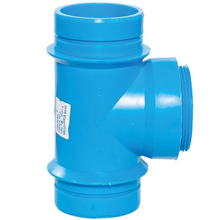 Orion Tee Pipe Fitting, Blue, Tee 710204