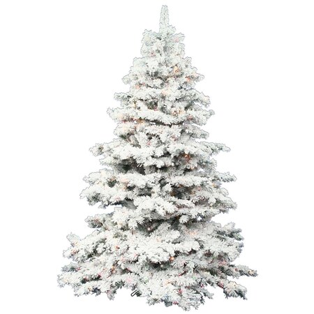 Dare2Decor 36 in. Flocked Alaskan Multi LED DA1236077