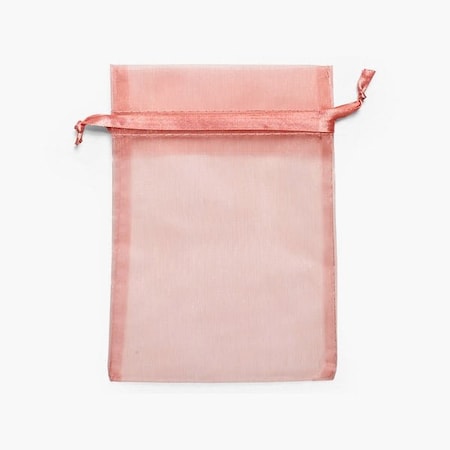Nashville Wraps Mauve Sheer Organza Bags, 5x7, 10PK B952161