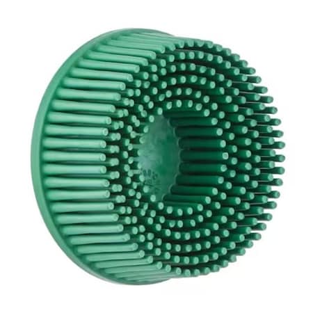 3M Scotch-Brite Roloc Bristle Dsc Rd-Zb, 50, Tr, Green 2"X5/8", 40PK 61500132156
