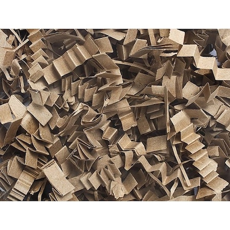 Nashville Wraps Natural Tan Kraft Monster Crinkle Shredded Paper, 10 lb Box MC10TA