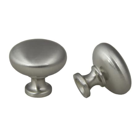 Pride Industrial 1-1/4in St. Louis Cabinet Knob Satin Nickel Finish K81361SN