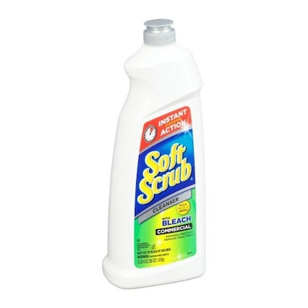 Soft Scrub 36 oz Commercial Cleanser with Bleach - 6 per Case 2340015519