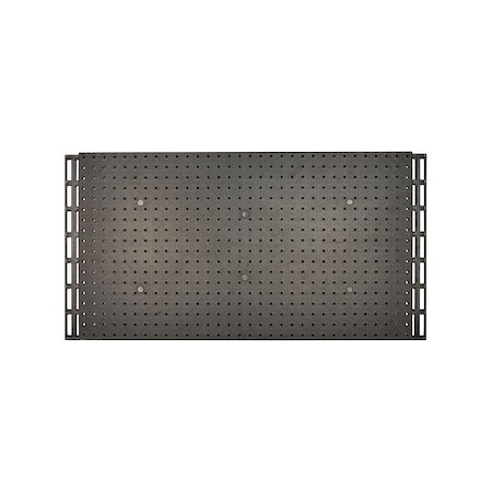 Cambro Pegboard, 36 in L, 18 in H, Black EWSPB36110