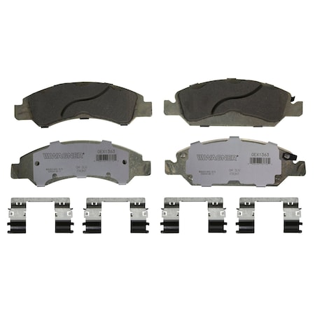 Wagner Brake OEX Front Disc Brake Pad Set Premium Ceramic,  OEX1363