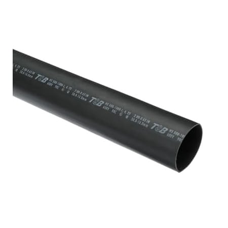 Abb HVYWALL HTSHK 3:1 BLK 500-1000 48IN, 2PK HS500-1000-4