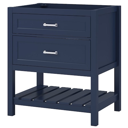 Fgi Lawson Series Vanity Cabinet, 30 in W Cabinet, 2112 in D Cabinet, 34 in H Cabinet, Wood, 2Drawer LSBV3022D