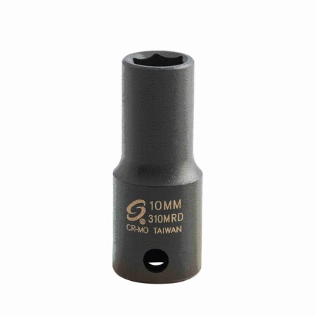 Sunex 3/8 in Drive 10Mm Semi-Deep Impact Socket 310MRD