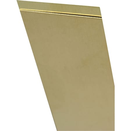 K&S 4'' x 10'' x .015'' Brass Sheet Stock 252