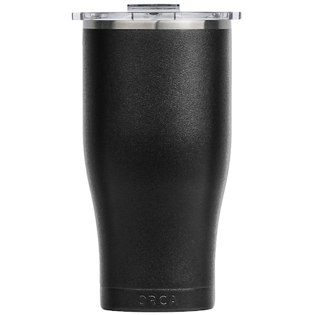 Orca Chaser Series Tumbler, 27 oz Capacity, Stainless Steel, Black, Insulated ORCCHA27BK/CL