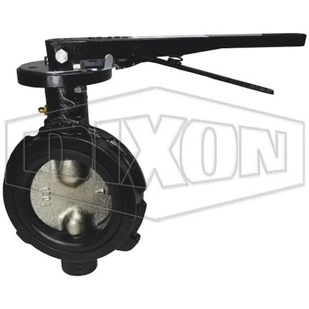 Dixon 5 in BUTTERFLY VALVE W/NBR SEAT 5BF416DITF-NBR