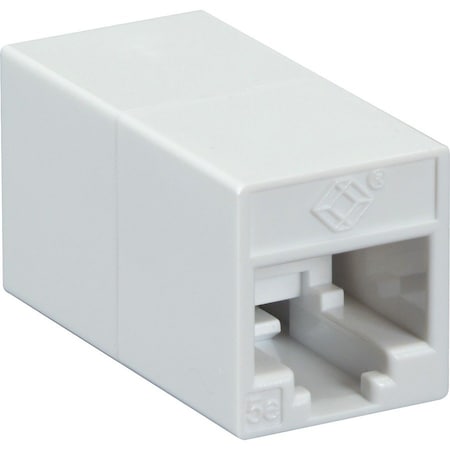Black Box Cat5E Coupler, Straight-Pinned, Unshield FM506-R2