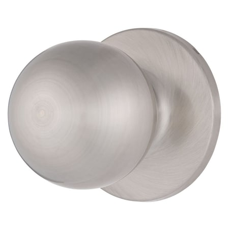 Brinks Raleigh Series Passage Transitional Ball Knob Round Rose Satin Nickel Finish E2425-119