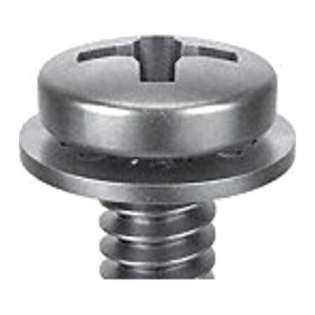 M4-0.70 x 25 mm Phillips Pan Machine Screw, Passivated 18-8 Stainless Steel, 5 PK