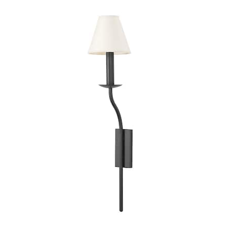 Troy Lighting Lomita 1 Light Wall Sconce 5.5 In. Forged Iron B8825-FOR