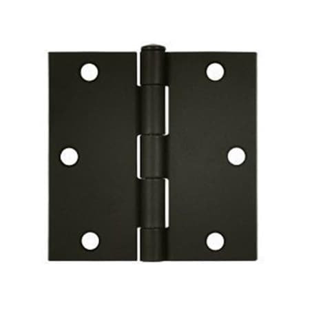 Patioplus 3.5 x 3.5 in. Square Right Hand Hinge Steel - Oil Rubbed Bronze PA962005