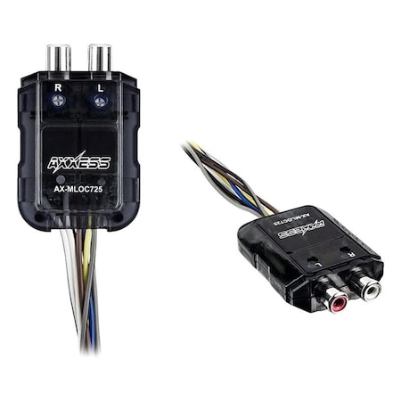 Axxess 12V 2 Channel Line Output Converter with Turn On Sig Sensor AXLOCM-150