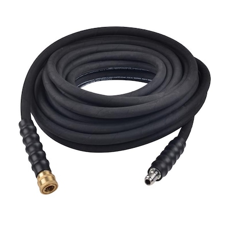 Surfacemaxx 3/8 in. D X 50 ft. L Steel and Polyester Braided Pressure Washer Hose 4500 psi SGY-PWA1203