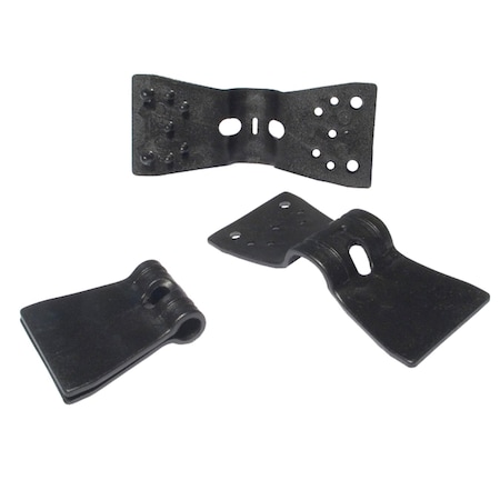 Coolaroo Black Plastic Butterfly Clip 301385