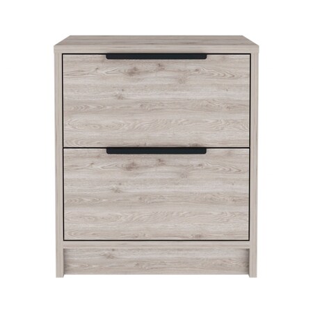 Homeroots 19" Wood One Drawer Nightstand 477915