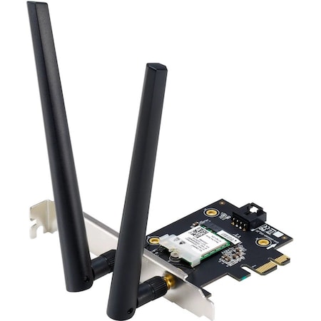 Asus AX1800 PCIE WIFI ADAPTER (PCE-AX1800) - WIFI 6, BLUETOOTH 5.2, ULTRA-LOW LA PCE-AX1800