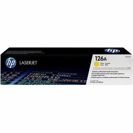 Hp Toner Cartridge, Yellow CE312A
