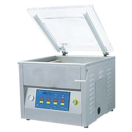 Sealer Sales 17in. Table Top Vacuum Sealer, Seal Bars at Left and Right, w/3mm with Electric Cut-Off Seal TC-420LR