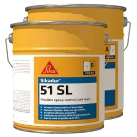 Sika Joint Sealant, Epoxy, Gray, 2 gal, Pail 90679