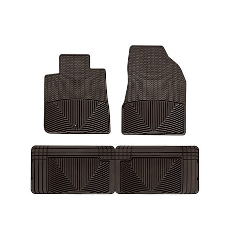 Weathertech Cocoa, Front and Rear All Weather Floor Mats WTXC068025