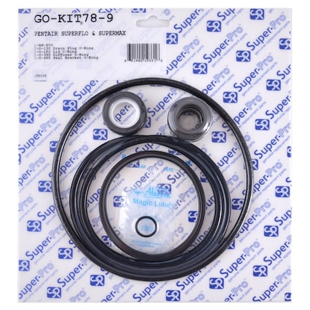 Super-Pro Pentair Superflo Pump Seal Kit GO-KIT78-9