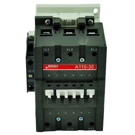 Brah Electric , Replacement 110A 600V 3P with 120VAC Closing Coil for A-Line Contactor A110-30-11 BA110-30-11