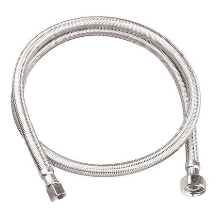 Durapro 3/8 in. Compression x 1/2 in. FIP x 48 in. Braided Stainless Steel Faucet Supply Line 157717