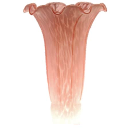 Meyda 4.5 Inch W X 6 Inch H Pink Lily Shade 10206