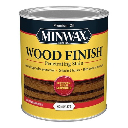 Minwax Wood Stain, 1 qt, Honey 700494444