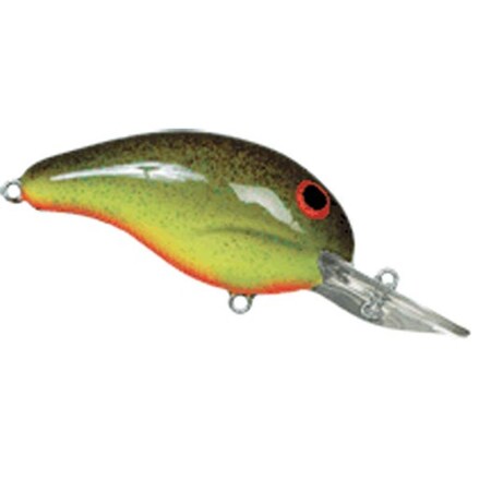 Bandit Lures Bandit Mid Range, 0.25 - Chartreuse-Rootbeer Sparkle B100-A28