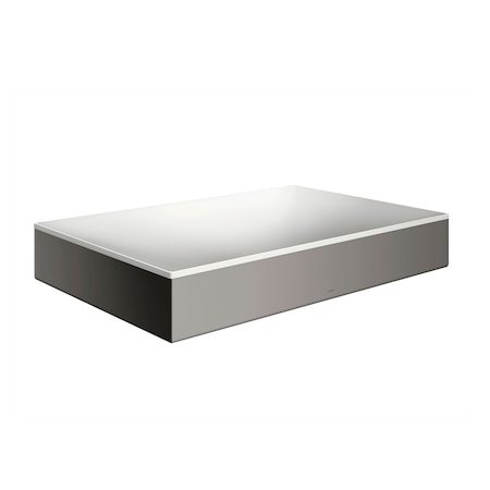 Axor Suite Sinks Square Sink without Overflow, 23 5/8" x 15 3/4" in Polished Black Chrome 42004330
