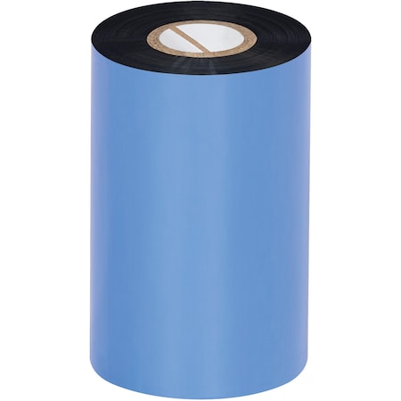 Zebra 3.27in x 1476ft Black Thermal Transfer Ribbons- Resin, 6PK THT401