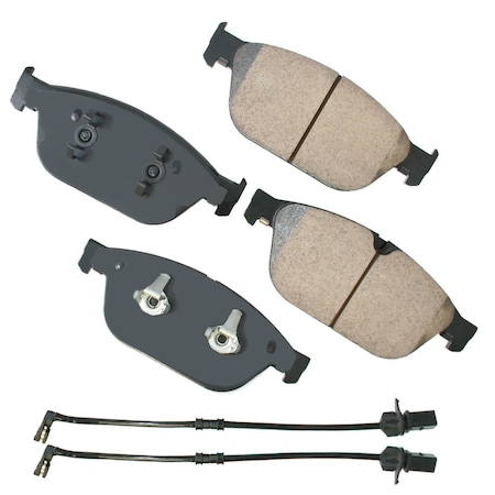 Akebono 12-16 Audi A8 Quattro-Sq5:F Euro Pad W/Snsr, Eur1546 EUR1546