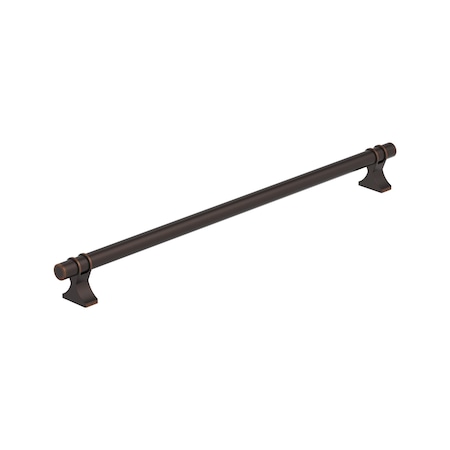 Amerock Davenport 12-5/8 inch 320mm Center-to-Center Oil-Rubbed Bronze Cabinet Pull BP36698ORB
