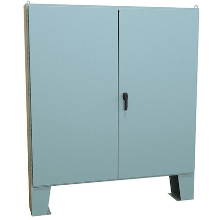 Hammond Handle Electrical Enclosure, 72 in H, 11 in D, 72 in W, 12, Steel 1422F10F