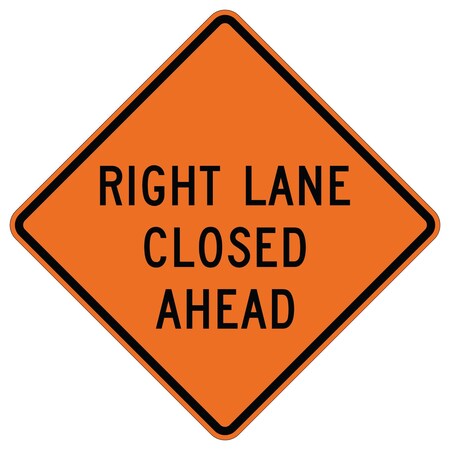 Sign Solutions Usa Traffic Sign, 18 in Width, Aluminum Sign, Diamond DUS10HOR1818W20-5R