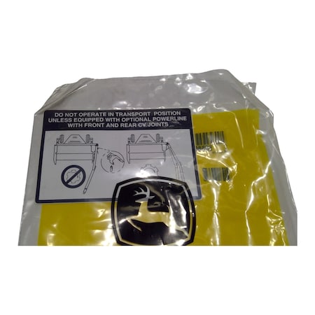 John Deere LABEL, JOHN DEERE OEM E85868 E85868