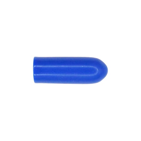 Auveco Vinyl Vacuum Cap Blue For 3/16in Diameter Tube, 50PK 18202