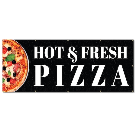 Signmission Pizza, 48 Inch, Banner B-120-30413