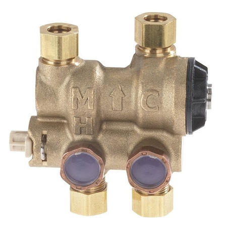 Watts Mixing Valve, Brass, 3 3/16" L LFUSG-CS