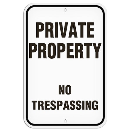 Primeguard 18 in Height, 12 in Width, Aluminum, Rectangle PSS1011R