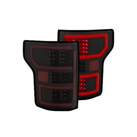 Strike3 321338 LED Taillights for 2018-2019 Ford F-150, Black ST3562835