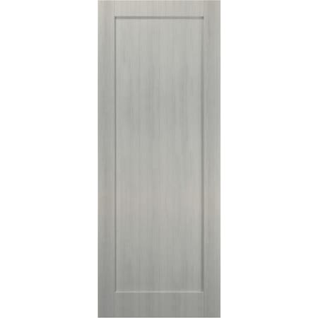 Sartodoors Slab Interior Door, 30" x 84", Gray QUADRO4111S-KS-3084