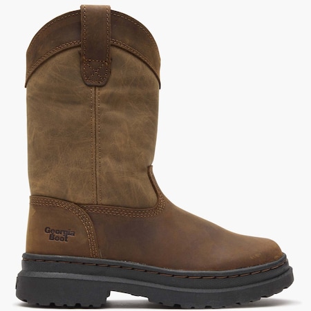 Georgia Boot Superlyte, Youth Kids Boot, 9 M, 8 in Height, Soggy Brown GB00676C